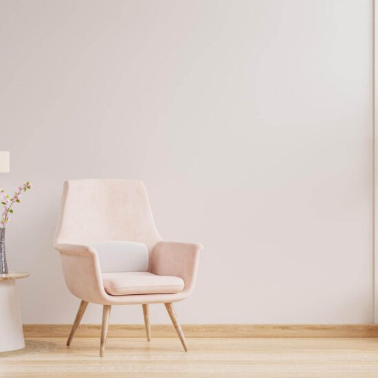 living-room-interior-wall-mockup-warm-tones-with-pink-armchair-minimal-design-3d-rendering-550×550